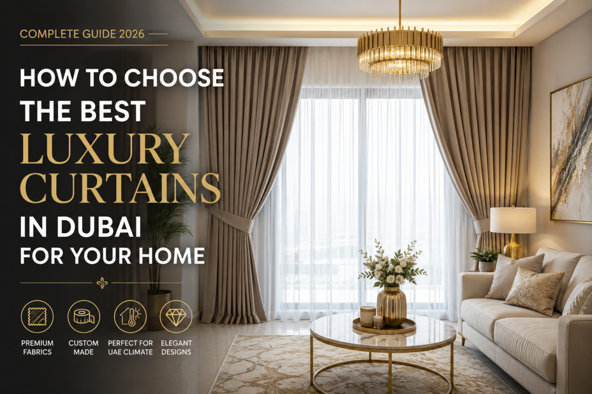 How to Choose the Best Luxury Curtains in Dubai